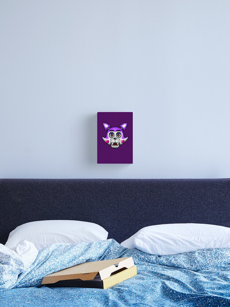 Five Nights At Candy'S-Pixel Art-Candy The Cat Pillow Case Printed