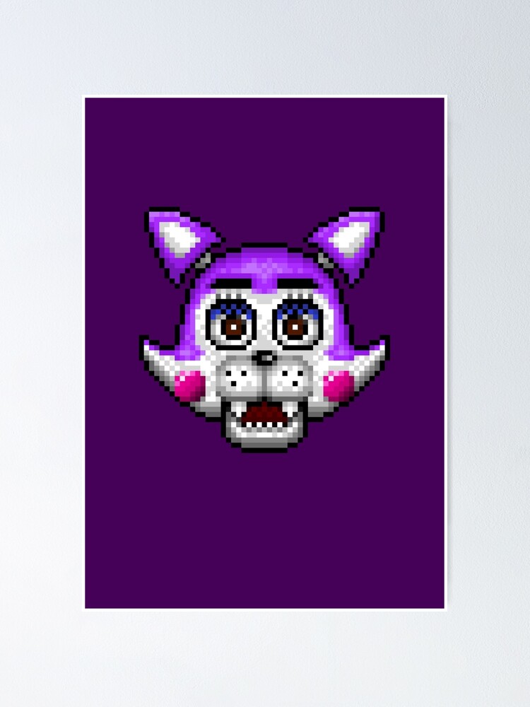 Five Nights at Freddy's 3 - Pixel art - Phantom Foxy Poster for Sale by  GEEKsomniac