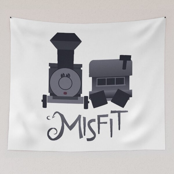 Item preview, Misfit - Square-Wheeled Caboose Train designed and sold by TaylanAntalyali.