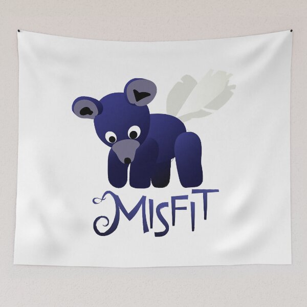 Item preview, Misfit - Winged Bear designed and sold by TaylanAntalyali.