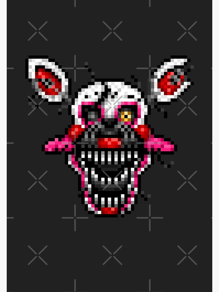 Five Nights at Freddy's 3 - Pixel art - Phantom Foxy Poster for Sale by  GEEKsomniac