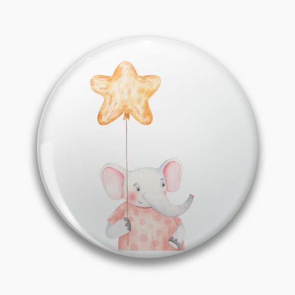 Item preview, elephant with air balloon designed and sold by the-myro.