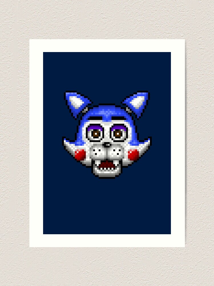 Five Nights at Candy's - Pixel art - Candy the Cat Art Print for Sale by  GEEKsomniac