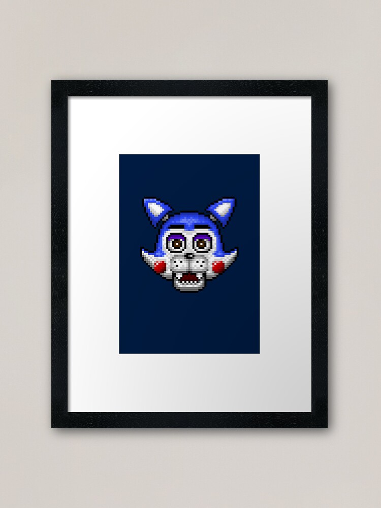 Five Nights At Candy'S-Pixel Art-Candy The Cat Pillow Case Printed