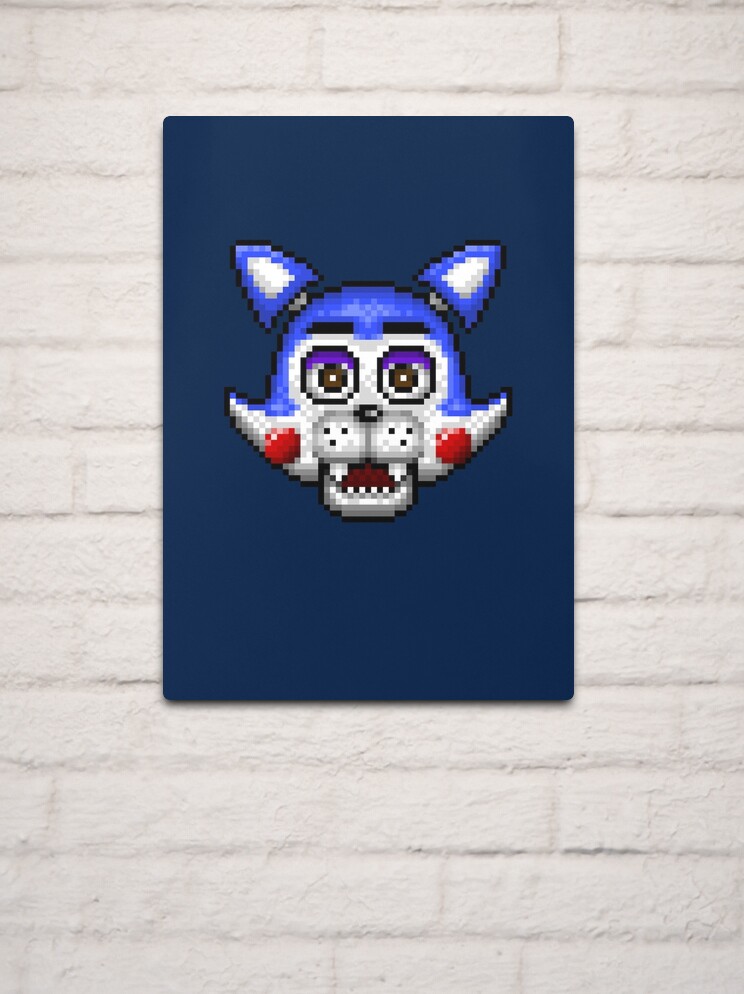 Five Nights At Candy'S-Pixel Art-Candy The Cat Pillow Case Printed