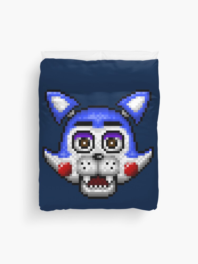 Five Nights At Candy'S-Pixel Art-Candy The Cat Pillow Case Printed