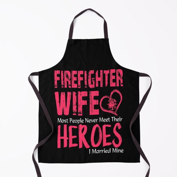 Item preview, Firefighter Wife Most People Never Meet Their Heroes I Married Mine designed and sold by ktmaem.