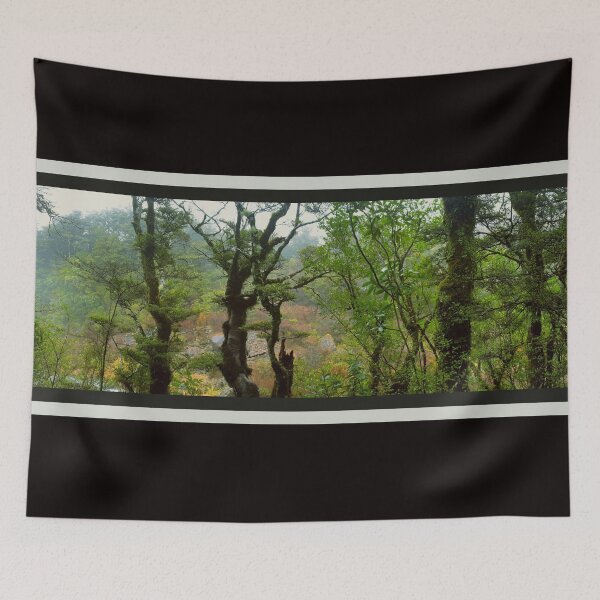 Item preview, Beautiful Peaceful Green Forest Trees Vista at Whakapapa Village designed and sold by CreateShape.