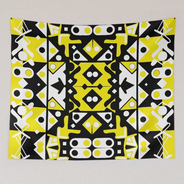 Item preview, lemon yellow b+w 6 designed and sold by kennethochoa.