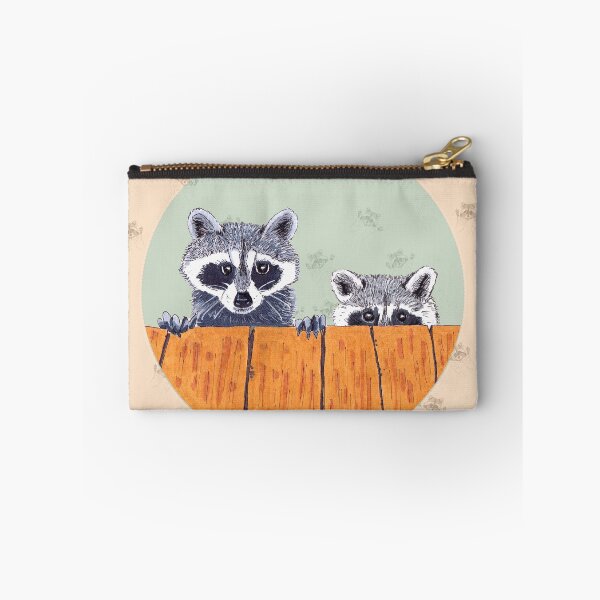 Item preview, Peeking Raccoons #3 - Beige Pallet designed and sold by BlissDrizzle.