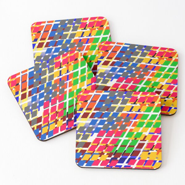 Item preview, colorful cube pattern designed and sold by FADYMAG.