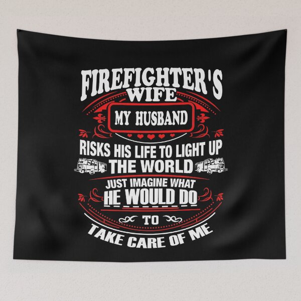 Item preview, Firefighter Wife Funny Firefighters designed and sold by ktmaem.