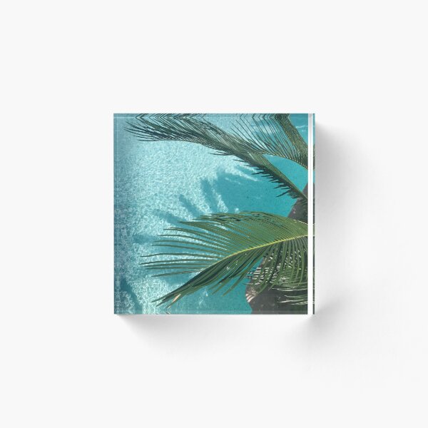 Item preview, Sunny Summer Pool Aesthetic Wallpaper designed and sold by Levated.