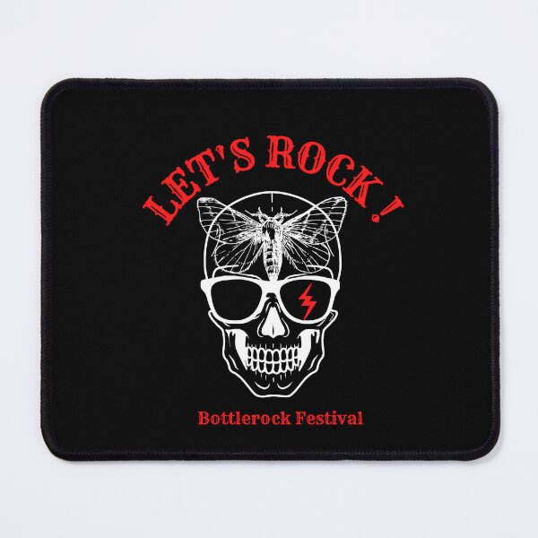 Item preview,  LET'S ROCK !Bottlerock Festival Napa Valley black designed and sold by KS-Y.