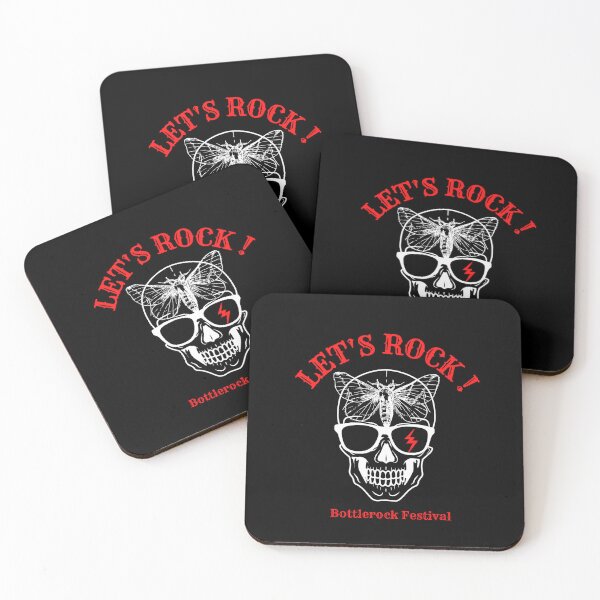 Item preview,  LET'S ROCK !Bottlerock Festival Napa Valley black designed and sold by KS-Y.