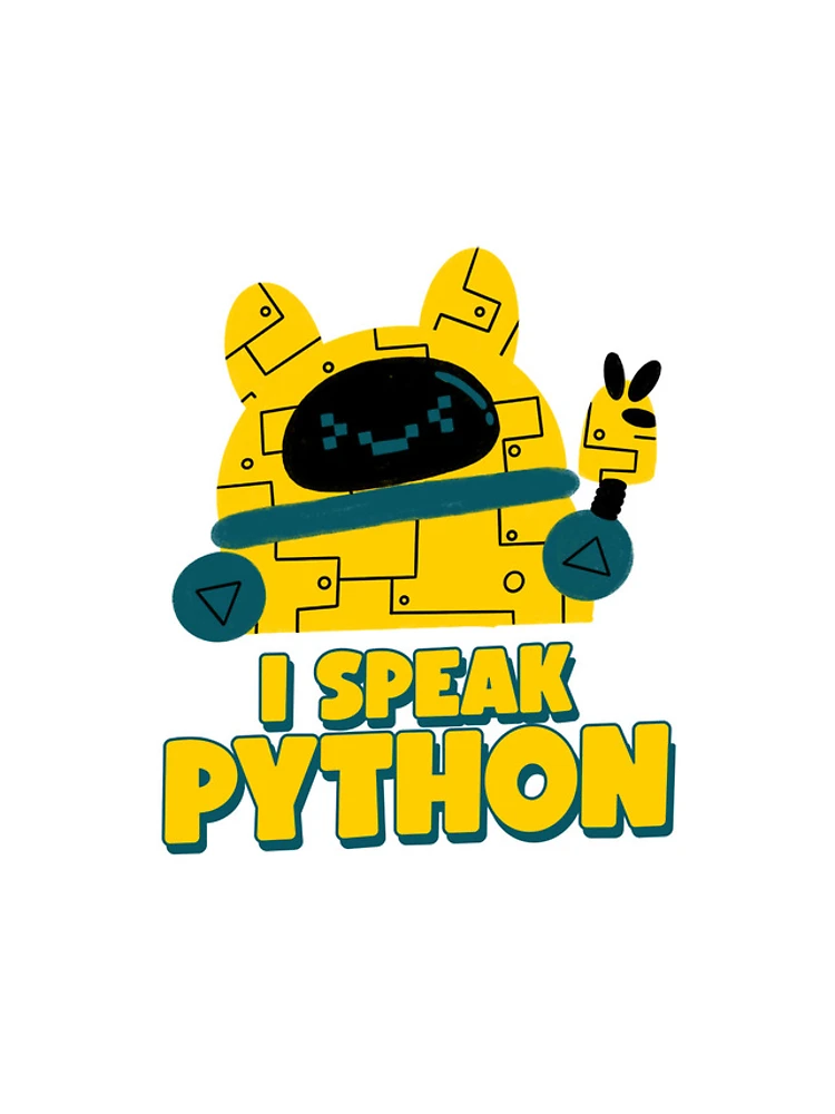 Aperçu 4 sur 4. Coque iPhone avec l'œuvre Je parle Python - Data Science Machine Learning créée et vendue par deffro.