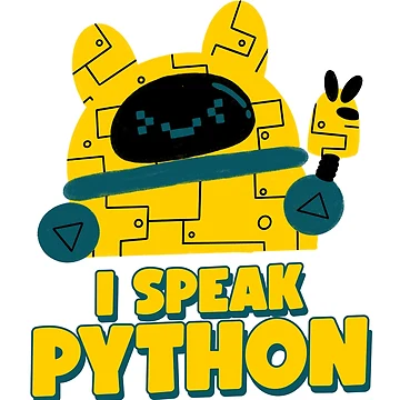 Artwork thumbnail, I speak Python - Data Science Machine Learning by deffro