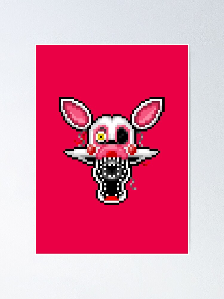 Five Nights at Freddy's 3 - Pixel art - Phantom Foxy Poster for Sale by  GEEKsomniac