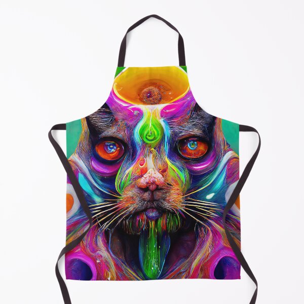 Item preview, Psychedelic Cat designed and sold by AM FineArtPrints.