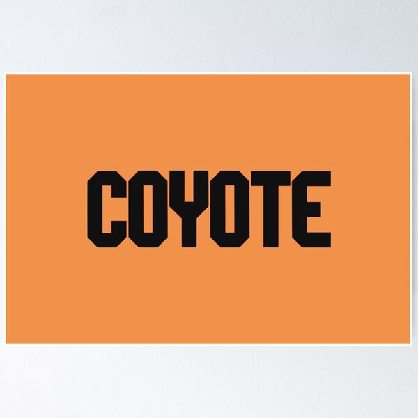 Item preview, coyote designed and sold by LannisterOnMars.