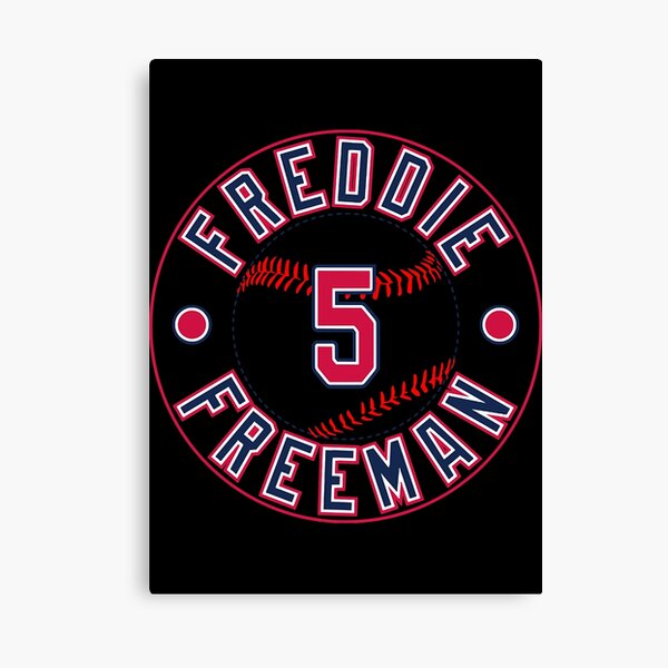 Freddie Freeman Jersey Sticker Canvas Print for Sale by clamayi2