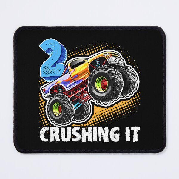 Item preview, 2 Crushing It Monster Truck 2nd Birthday designed and sold by MalloWilli.