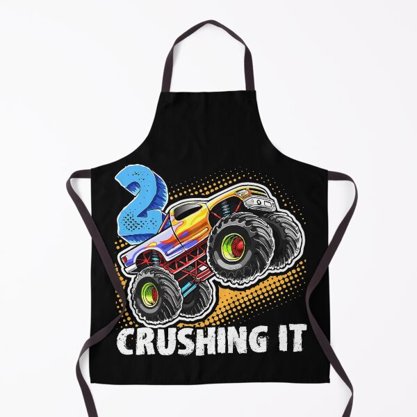 Item preview, 2 Crushing It Monster Truck 2nd Birthday designed and sold by MalloWilli.