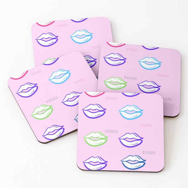 Item preview, Colorful kisses designed and sold by ArtistRebeccaLS.