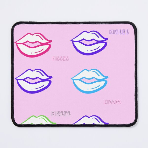 Item preview, Colorful kisses designed and sold by ArtistRebeccaLS.