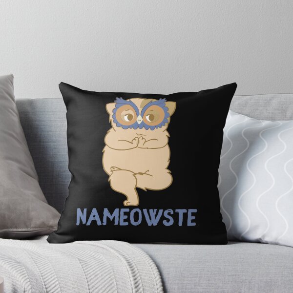 Item preview, Nameowste - Funny Cat Picture of a Yoga Cat Pose designed and sold by FunnyCatsFam.