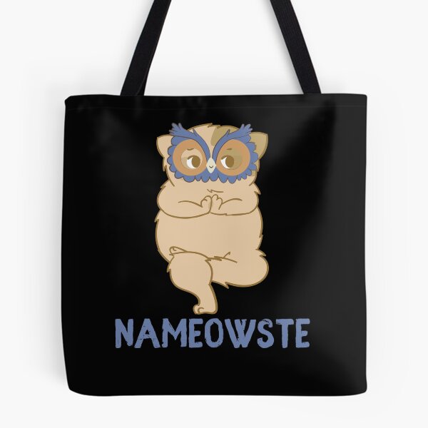 Item preview, Nameowste - Funny Cat Picture of a Yoga Cat Pose designed and sold by FunnyCatsFam.