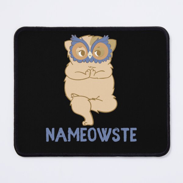 Item preview, Nameowste - Funny Cat Picture of a Yoga Cat Pose designed and sold by FunnyCatsFam.