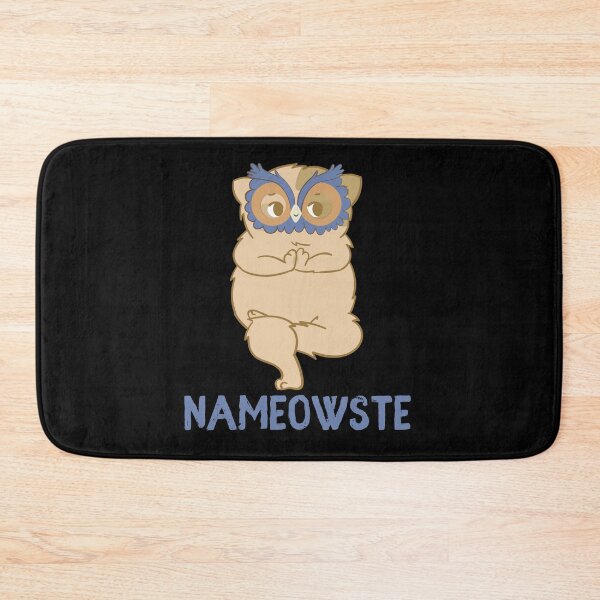 Item preview, Nameowste - Funny Cat Picture of a Yoga Cat Pose designed and sold by FunnyCatsFam.