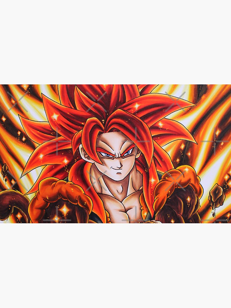 gogeta ssj4 Poster by Edgar Tordera