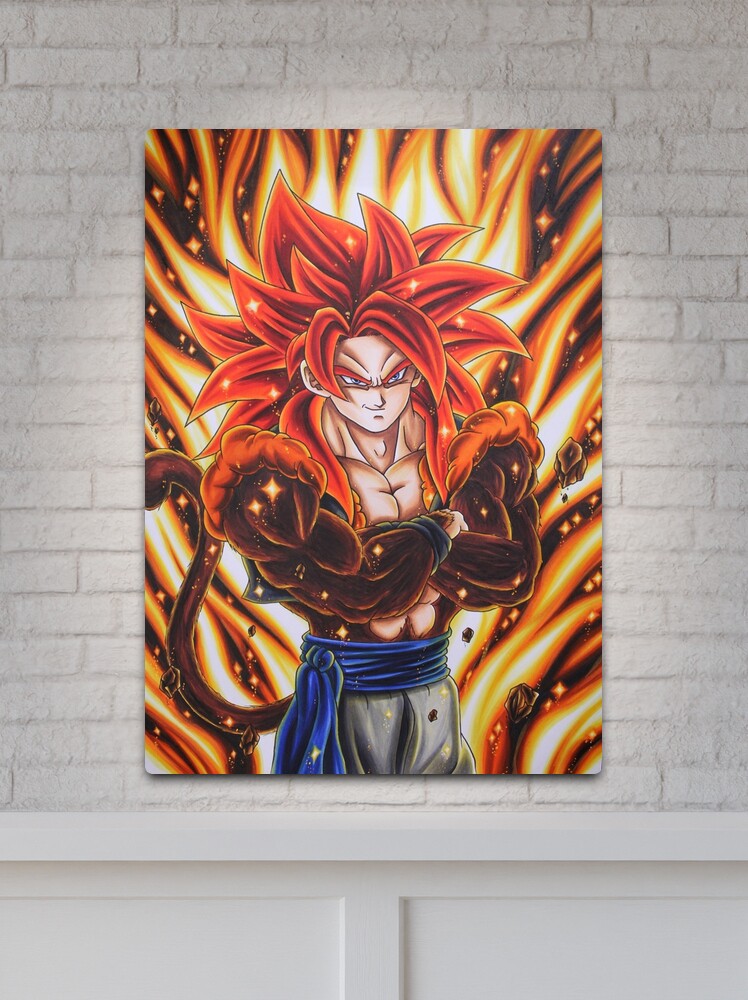 gogeta ssj4 Poster by Edgar Tordera