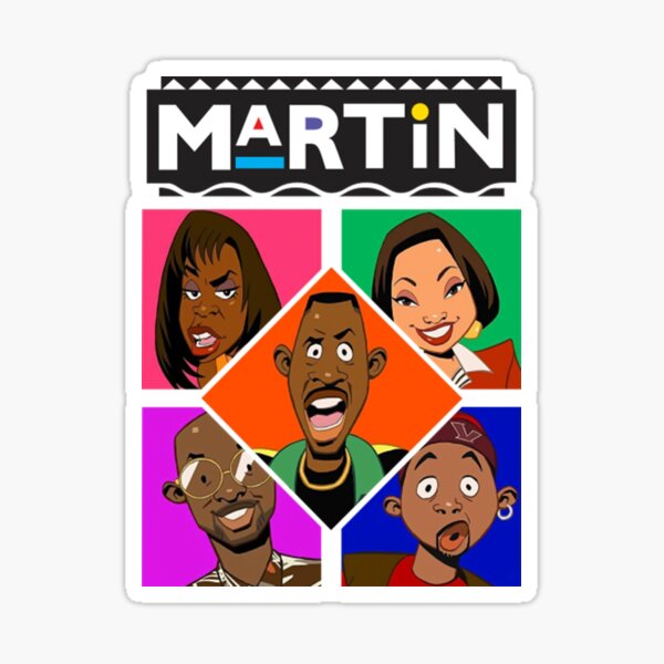 "Black Tv Shows" Sticker for Sale by ManuCalsen Redbubble