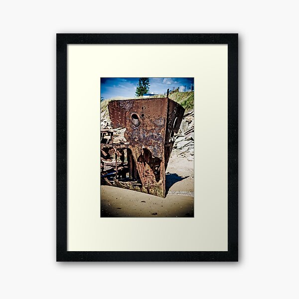 HMQS Gayundah Framed Art Print