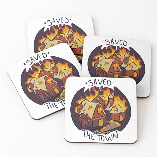Item preview, D&D Burned Down the Town designed and sold by ManuCalsen.