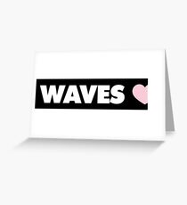 Waves Greeting Card