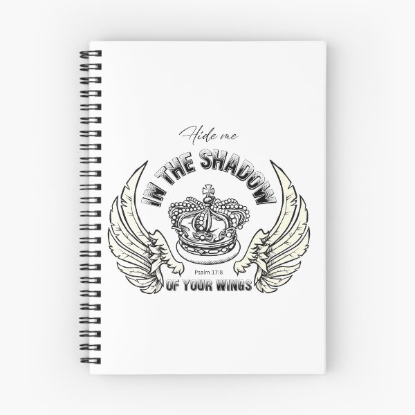 Item preview, Hide Me in the Shadow of Your Wings, Christian Verse Bible designed and sold by Chez-Creations.