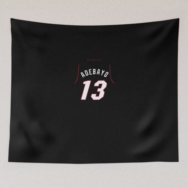 Item preview, Bam Adebayo Jersey Sticker designed and sold by felyn3gloria.