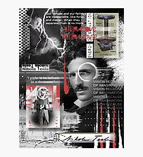 nikola tesla Photographic Print