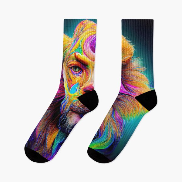 Item preview, Psychedelic Lion designed and sold by AM FineArtPrints.