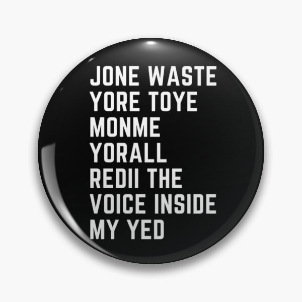 Item preview, I Miss You song Meme Jone Waste Yore blink         designed and sold by RivieraDesigner.