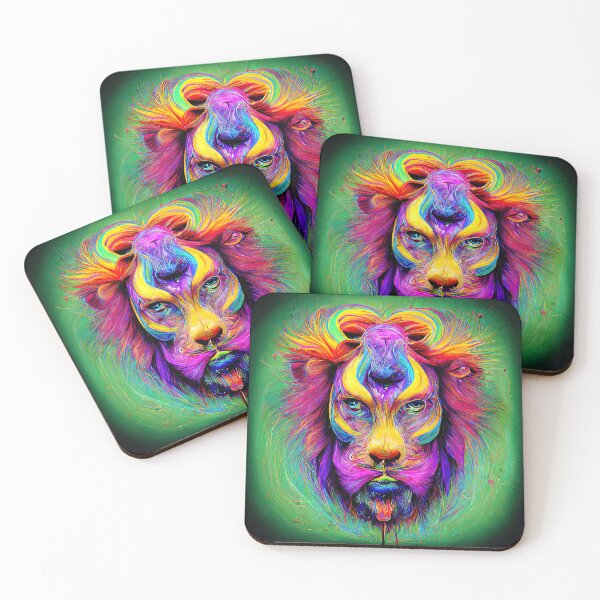 Item preview, Psychedelic Lion designed and sold by AM FineArtPrints.