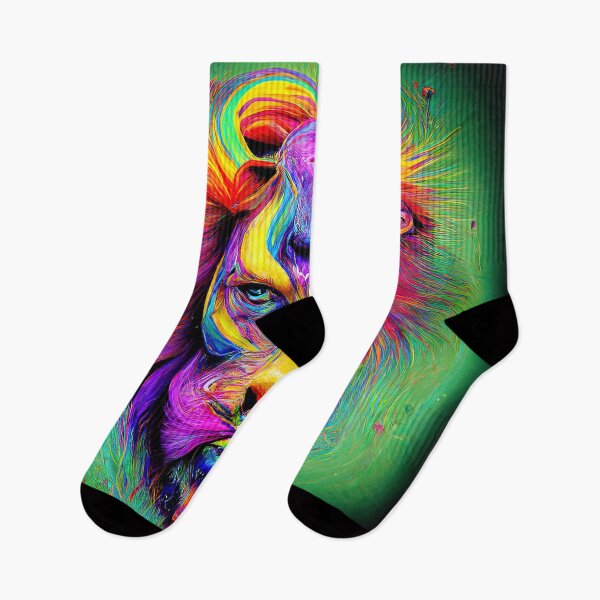Item preview, Psychedelic Lion designed and sold by AM FineArtPrints.