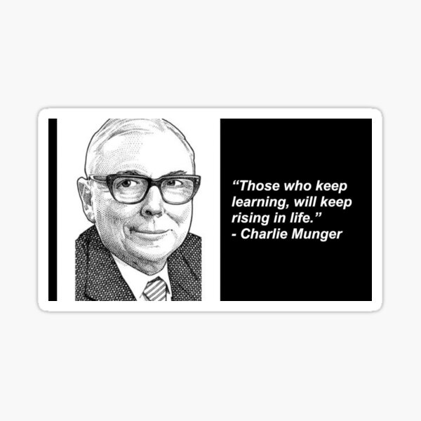 Item preview, Charlie Munger Wisdom designed and sold by ScottArt12.