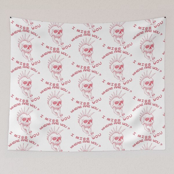 Item preview, Calavera Donde estas Rock B-182 Redbubble designed and sold by RivieraDesigner.