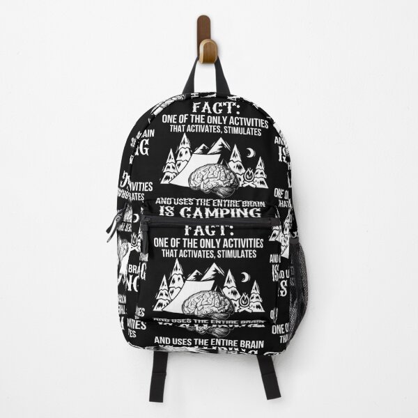 Item preview, Fact: One Of The Activities That Activates, Stimulates And Uses The Entire Brain Is Camping designed and sold by GoldenBuffalo79.