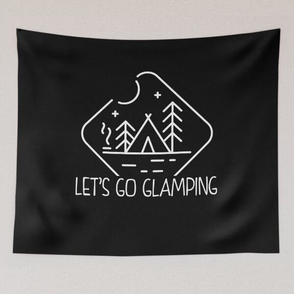 Item preview, Let's Go Camping designed and sold by GoldenBuffalo79.